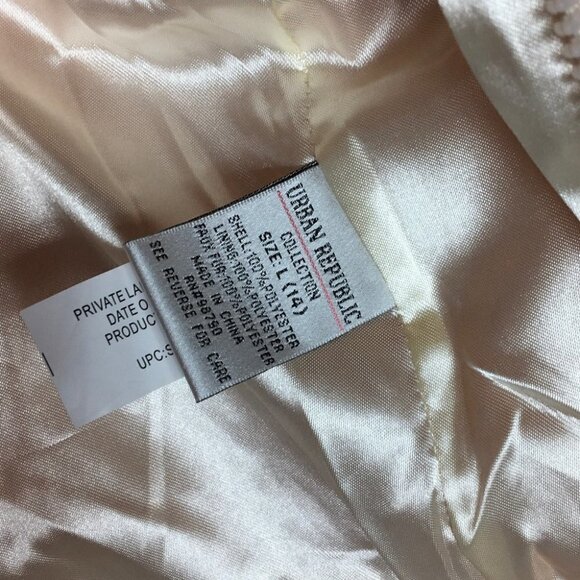 Urban Republic Soft Pink Fleece Full Zip Jacket L - Picture 7 of 7